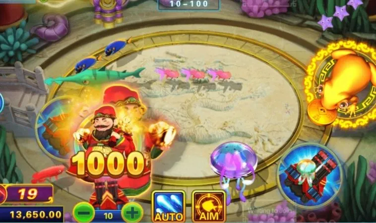 Cách chọn vũ khí trong game Bắn Cá Thần Tài tại BK8