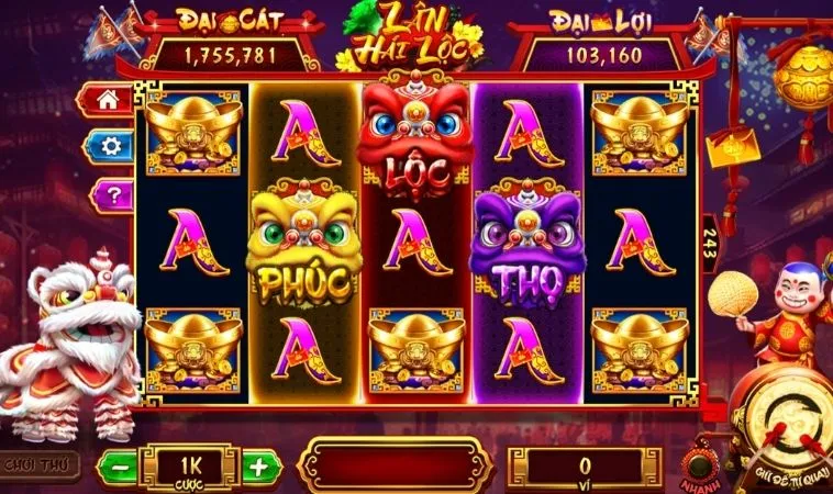 Các biểu tượng trong Nổ Hũ Lân Hái Lộc tại BK8